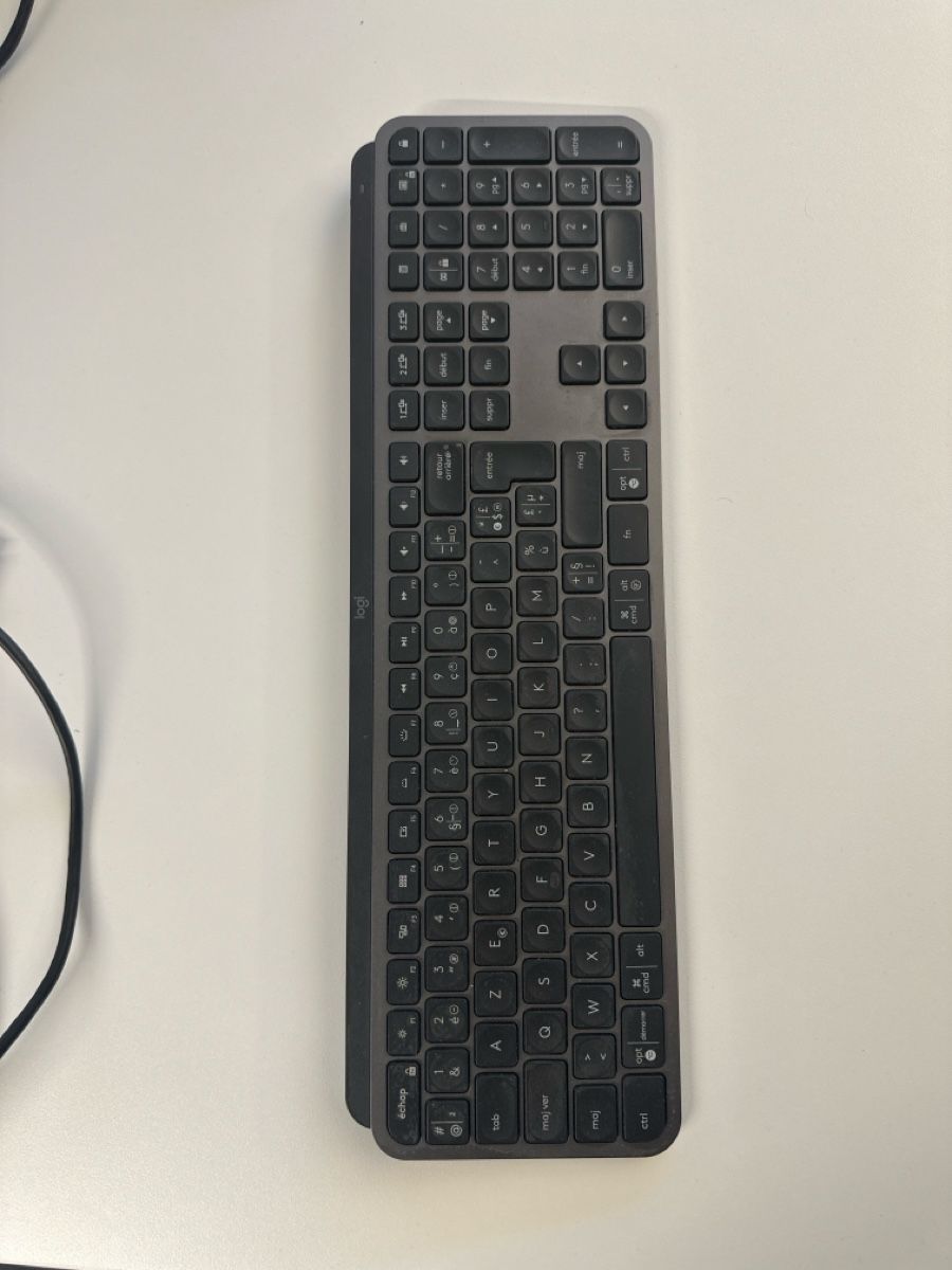 Logitech Tastiere: Logitech MX Keys Keyboard AZERTY like new – Usato da Uerikon venduto da Powerbidder 1