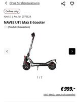 NAVEE UT5 MAX  100 km, 
3 Wochen alt mit Garantie