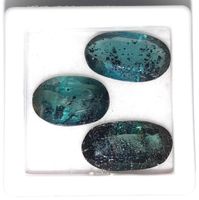 3x Kyanites ovales 13.85 ct - Valeur 665.- Fr