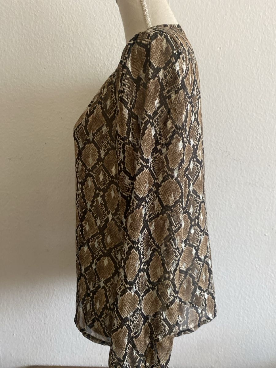 Morgan Camicette: Chemise Morgan, imprimé serpent, taille 38 – Nuovo e nell'imballaggio originale da Geneve venduto da pat_p76n 2
