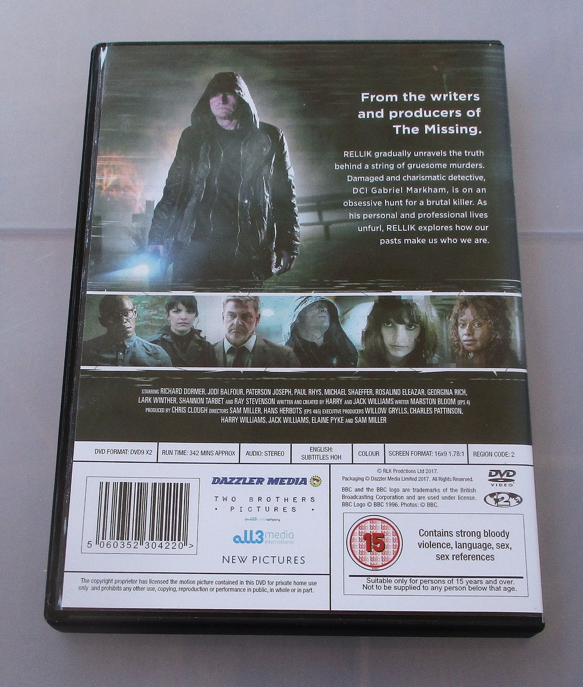 Alle DVDs: RELLIK - Richard Dormer Mini-Serie 2-DVD – Gebraucht aus Wattwil von Muriel10 1