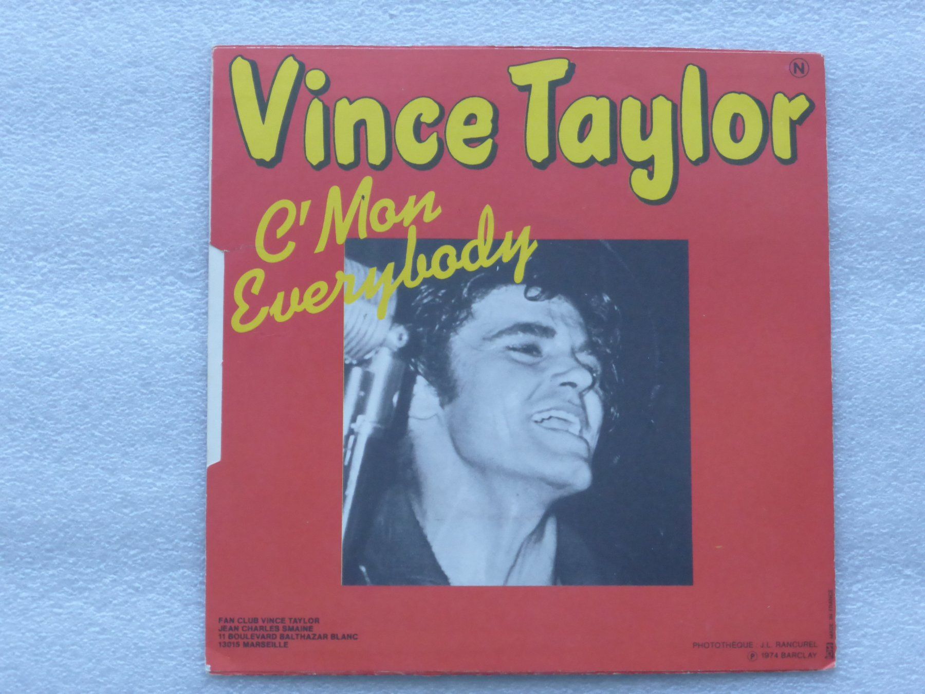 Dischi in vinile: Vinyl Single   VINCE TAYLOR – Usato da Küssnacht am Rigi venduto da Mondkinder 3