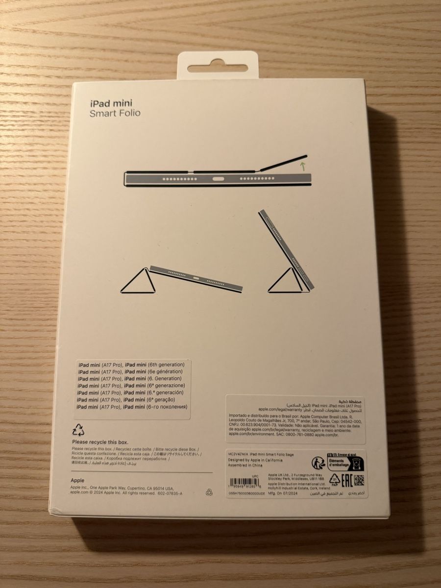 Apple Covers & Borse: Apple iPad mini Hülle Salbei – Nuovo e nell'imballaggio originale da Bern venduto da macsimilian.horn 1