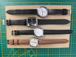 LOT DE 4 MONTRES VINTAGE SEIKO & TISSOT
