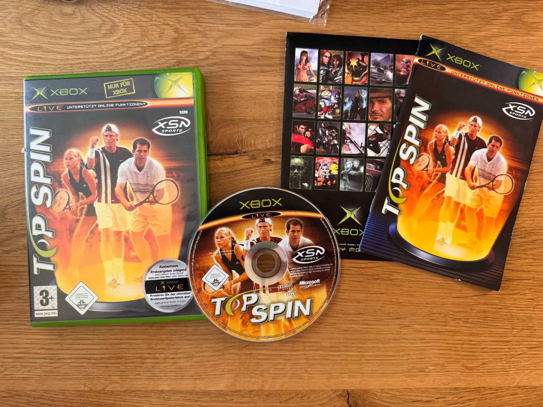 Microsoft Giochi: Top Spin - XBOX - PAL – Usato da Schaffhausen venduto da bec_82fj