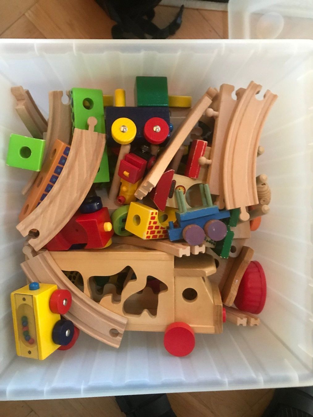 Giocattoli: Lot de jouets en bois – Usato da Gorgier venduto da chahn