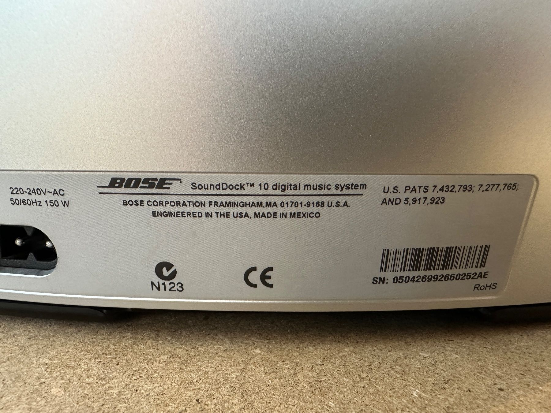 Bose Multimediaplayer & Streamer: Bose SoundDock 10 Digital Music System – Gebraucht aus arlesheim von Art.en1 4