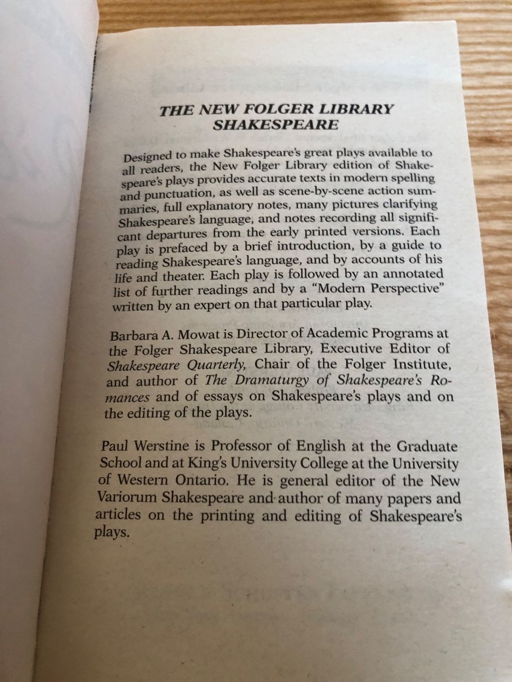 Libri: Shakespeare Richard III, Folger Ed., with illustrations – Usato da Zürich venduto da Upippin 1