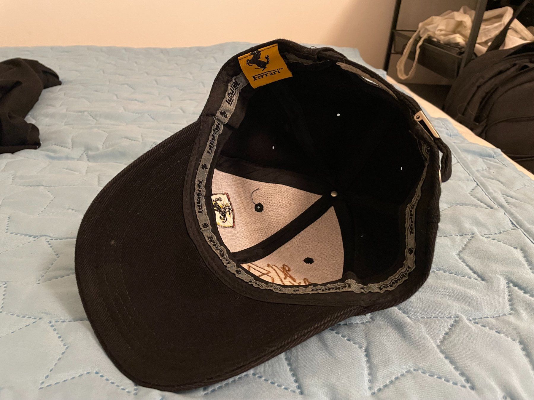 Hüte, Mützen & Caps: Ferrari - Vintage Black Cap – Neu (gemäss Beschreibung) aus Chiasso von Er_Mon 3