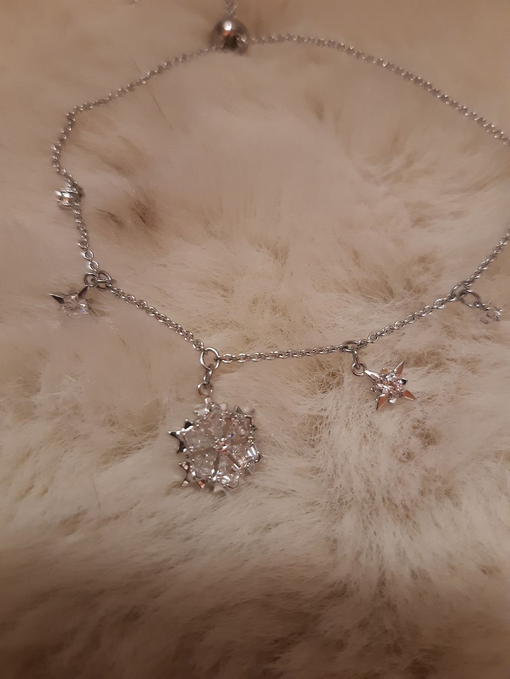 Swarovski Bracciali & Braccialetti: Wunderschönes Swarovski Armband mit Schneeflocken – Usato da Toffen venduto da Gwunderegge77 3