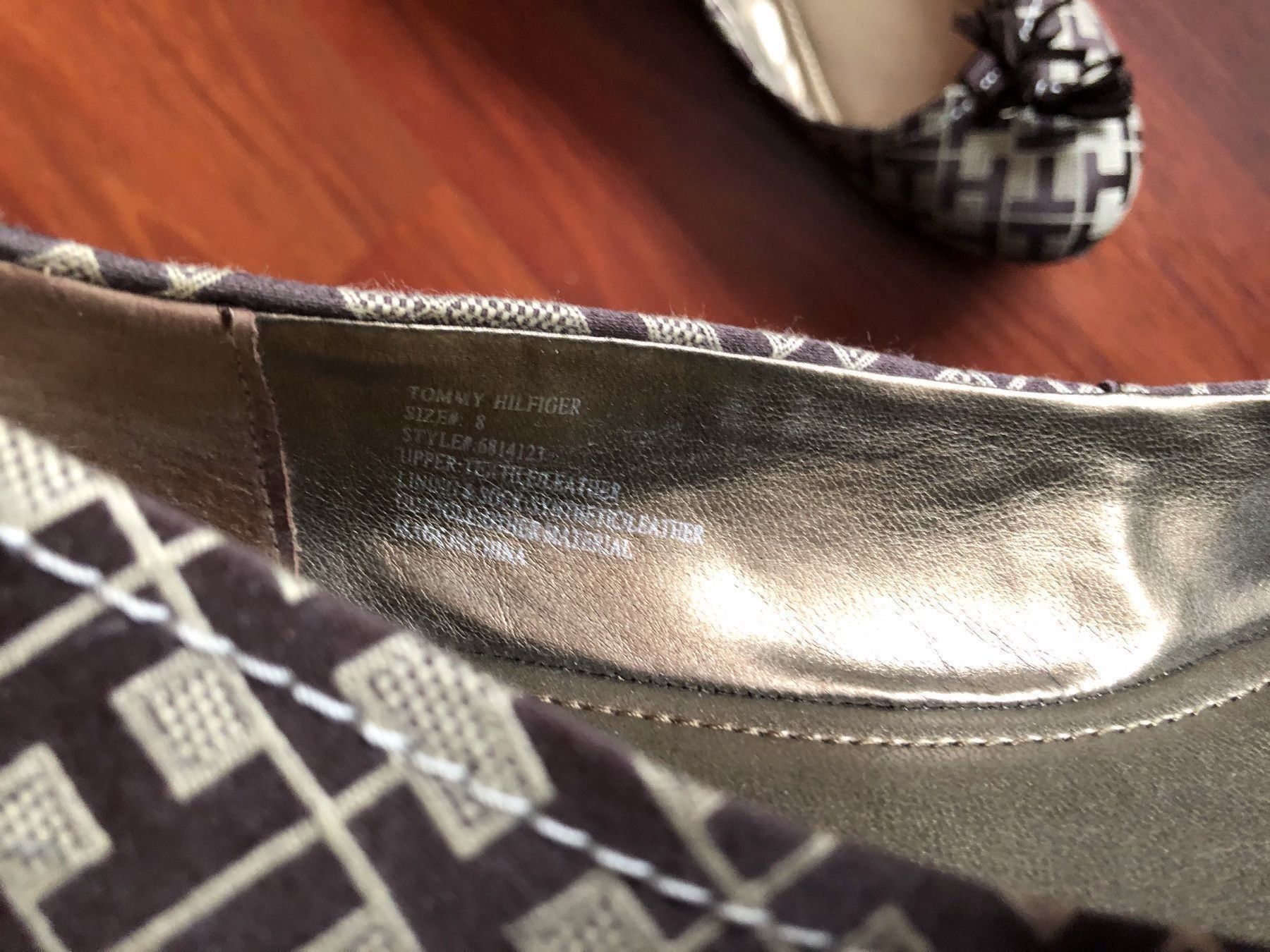 Tommy Hilfiger Damenschuhe: Tommy Hilfiger Ballerinas braun – Neu (gemäss Beschreibung) aus Unterseen von amj_zz7j 1