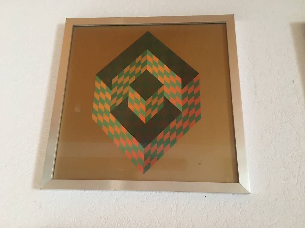 Foto & Immagini: Tableaux Victor Vasarely  – Usato da Enges venduto da Guarajuba01 2