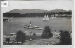 Geneve - La Rade - Bateau-Salon "Major Davel"