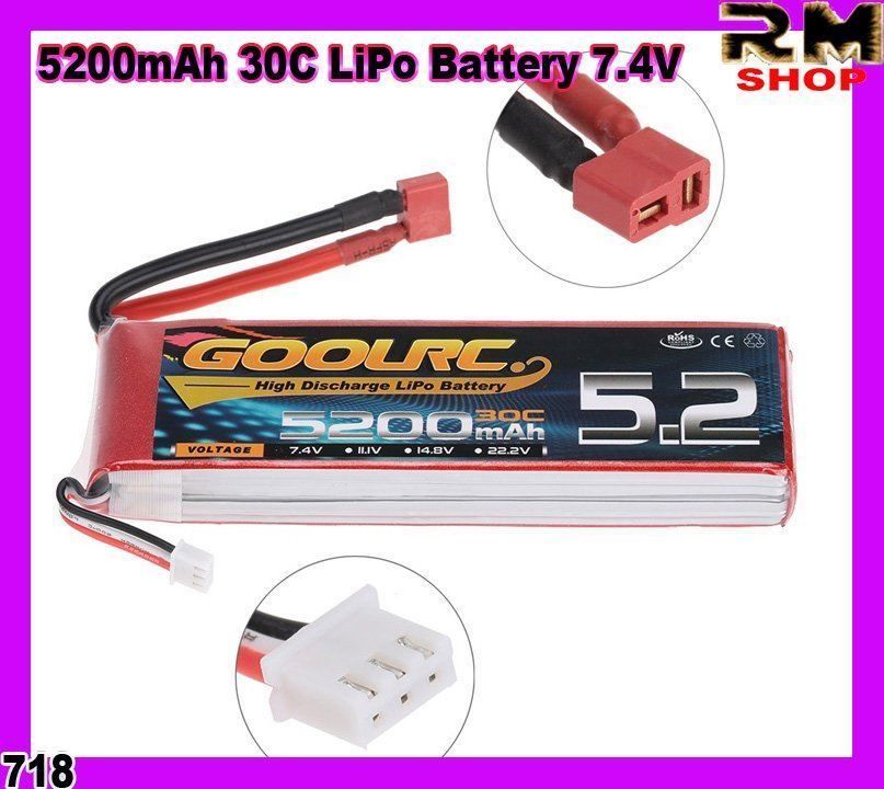 Modellismo RC: 5200mAh 7.4V 2S mit T Stecker – Nuovo e nell'imballaggio originale da Unterägeri venduto da RmOnline