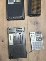 Radio portatili vintage Grundig Sony Telefunken lotto usato 