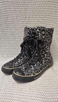 Tolle Converse Stiefel Gr.7 (ca 39-40) All Star, Leo print