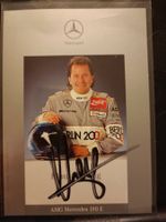 Klaus Ludwig -  handsignierte Mercedes Karte