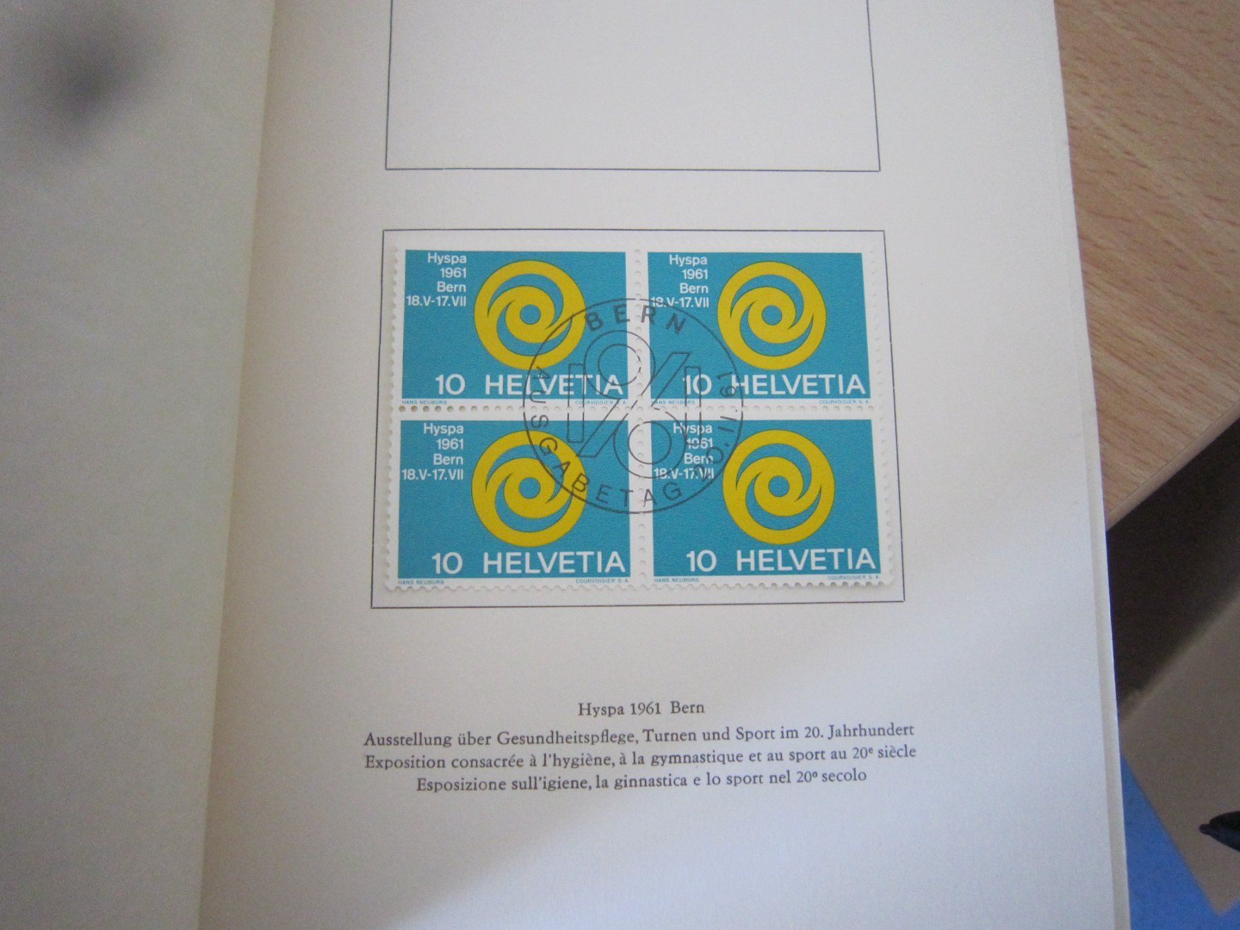 Tutti i francobolli: No 16 Buch 1961 4er Blocks mit ET Stempel – Usato da Giubiasco venduto da sal_9j6w 3