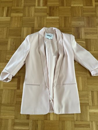 ONLY Tailoring Blazer, Grösse 34, Rosa
