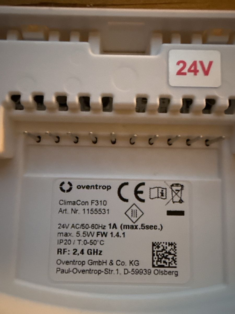 Systèmes de contrôle: Raumthermostat - neue – Neuf avec emballage d'origine à Oberriet SG par Petros. 2