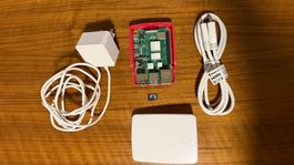 Raspberry Pi 4 Kit mit Netzteil und SD Karte