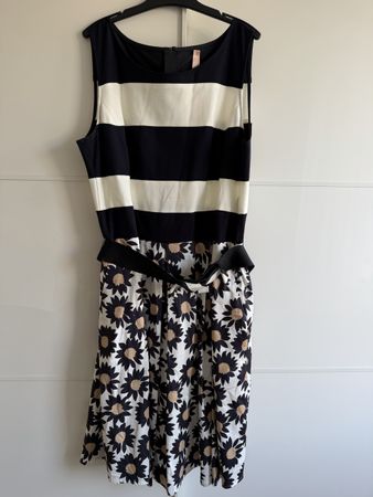 Marc Cain Kleid, Gr. N6, Blumenmuster, Top Zustand!