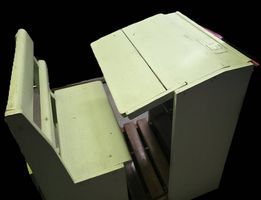 Alte Schulbank / Schulpult mit Sitzbank  Vintage