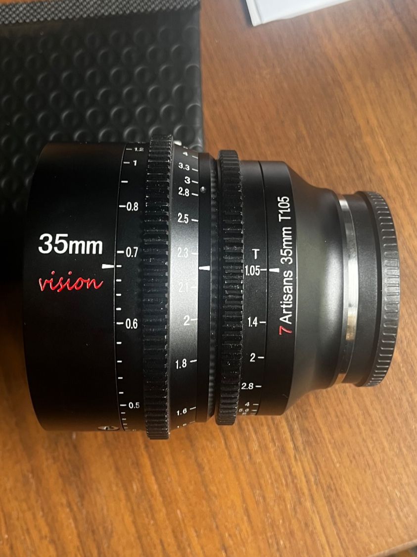 7artisans Obiettivi: 7artisans Vision 35mm T1.05 Cine Objektiv - Sony E Mount – Usato da Zürich venduto da Han