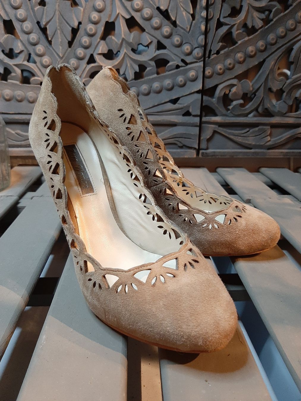 Scarpe da donna: Zara Pumps 38 beige taupe – Usato da Bern venduto da Preloved.Nile.4.Sale 1