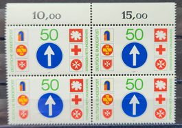 Deutschland-Mi 1004 ** Viererblock (35)