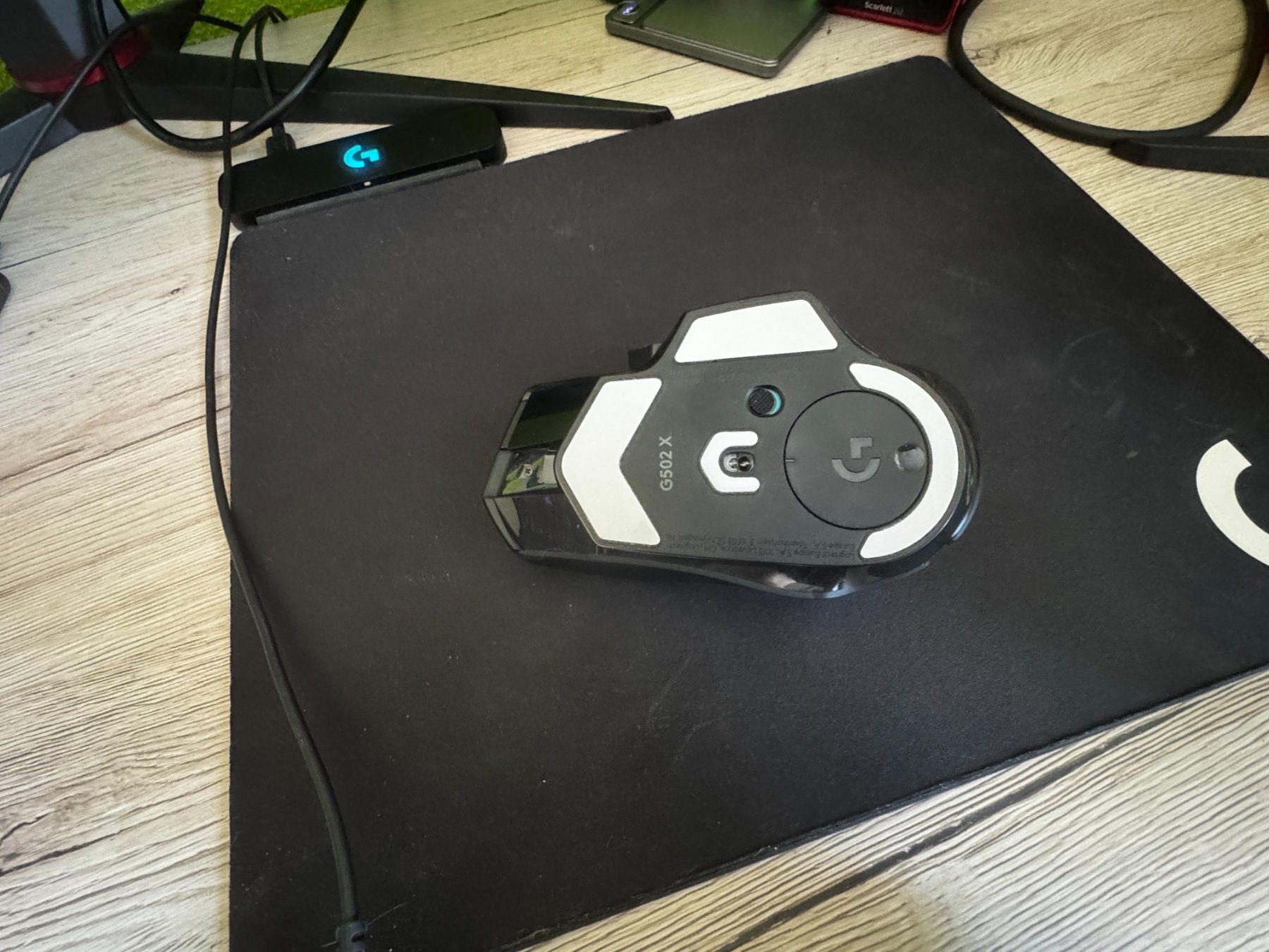 Logitech Mouse: Computermaus Logitech G G502 X Plus + Mauspad – Usato da Romanshorn venduto da Veltrix 1