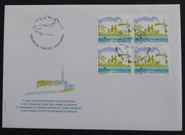 2015 - CH - Znr. 1552 / 4-er Block - FDC - ES - 07.05.2015