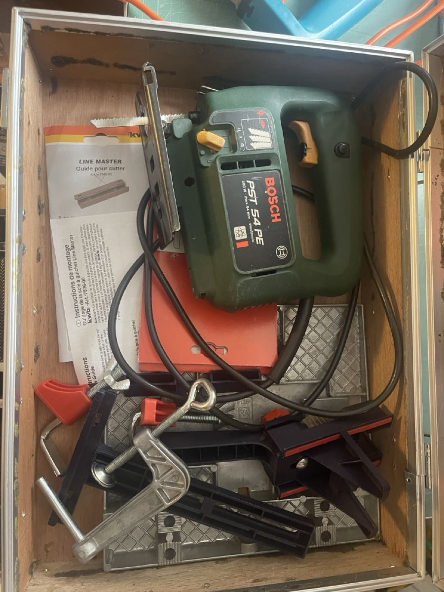 scie sauteuse filaire Bosch PST 54 PE Electronic (380 W) (Gebraucht) in ...