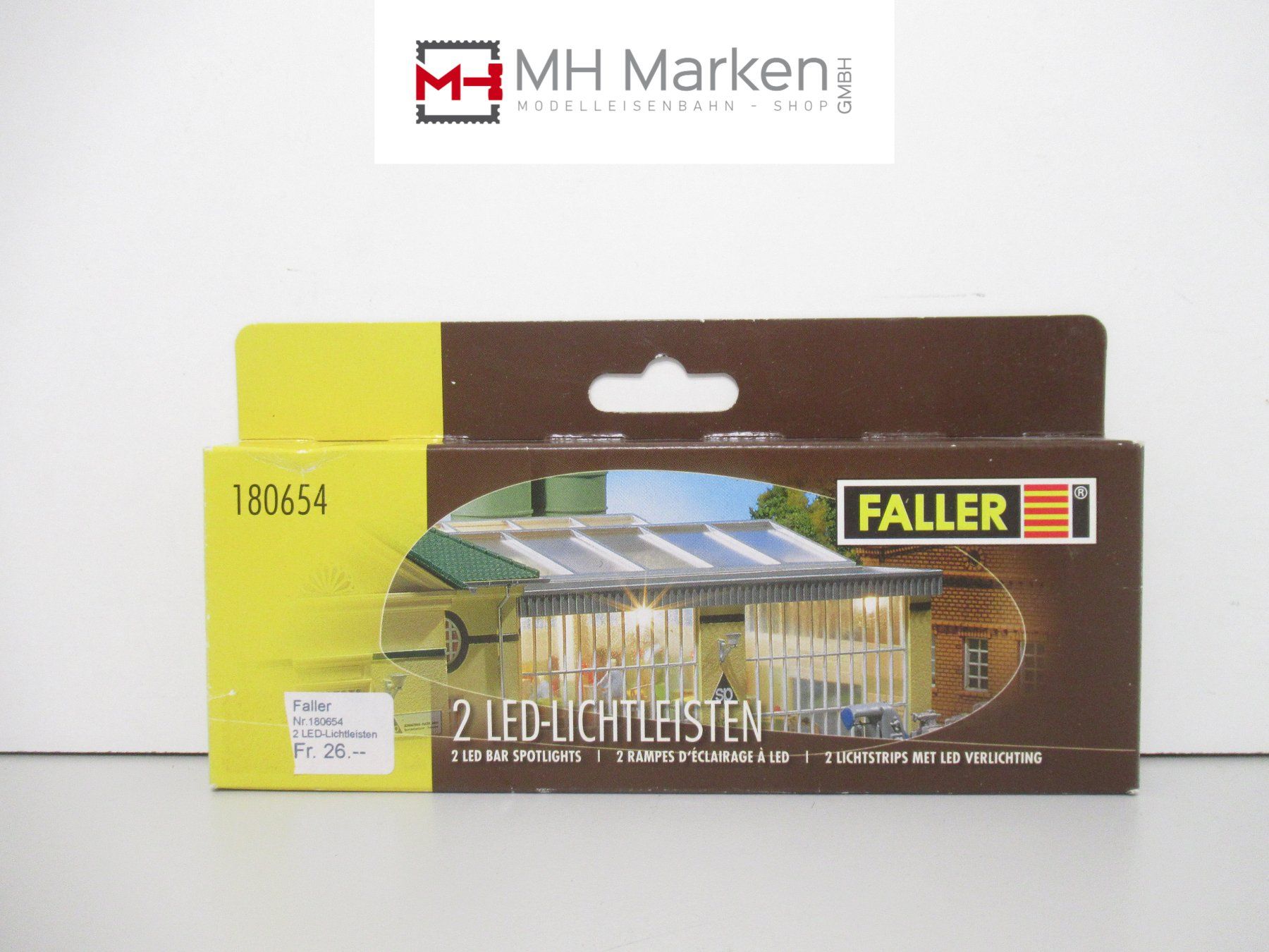 Faller 180654 2er Set LED-Lichtleisten Spur Z-H0 Anlage Bau (Gebraucht ...