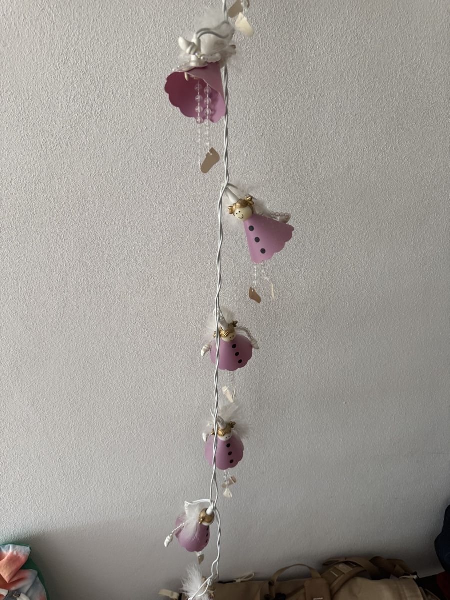 Guirlandes lumineuses: Lichterkette mit Engeli – D'occasion à Abtwil SG par monchy01 1
