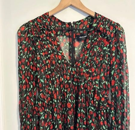 Kleid The Kooples Blumenmuster Seide