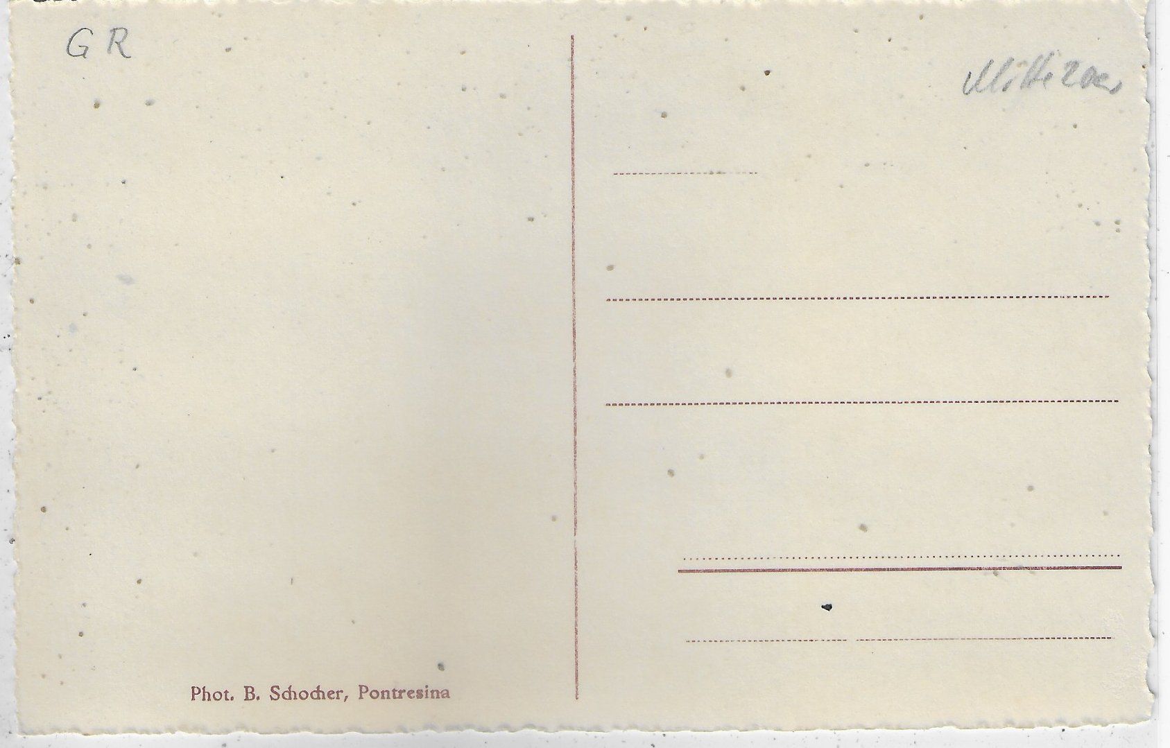 Cartoline postali: Im Rosegtal – Usato da Ettingen venduto da Kartenplanet 1