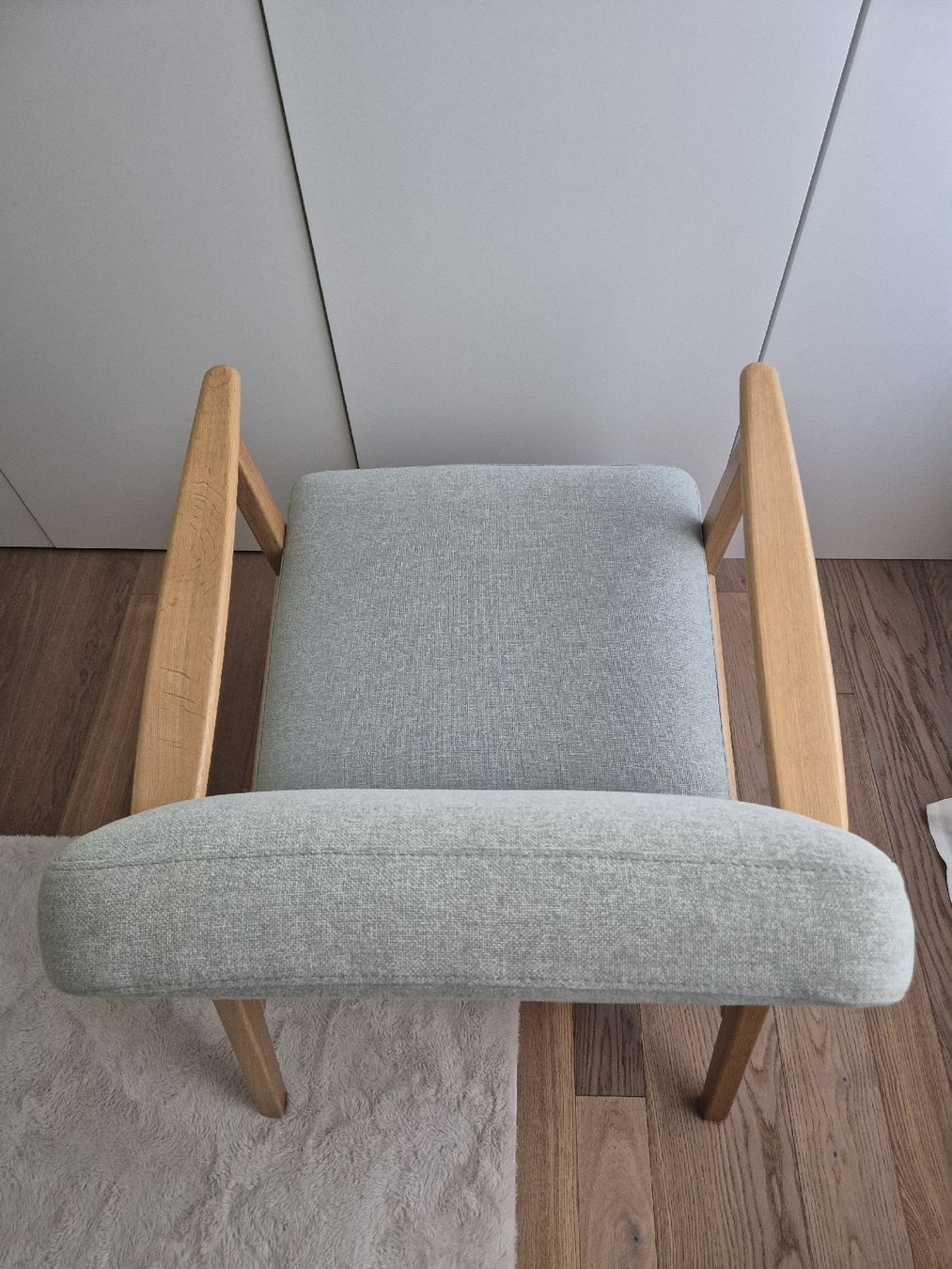 Ikea Poltrone: Ikea EKENÄSET Sessel Eiche/Gunnared hellgrün – Usato da Brittnau venduto da troxxxi 2