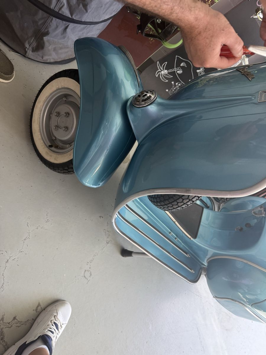 Piaggio Altro: Vespa 1967 Roller blau mit frischen Veteran – Usato da Freidorf TG venduto da PiccadillyLine 2