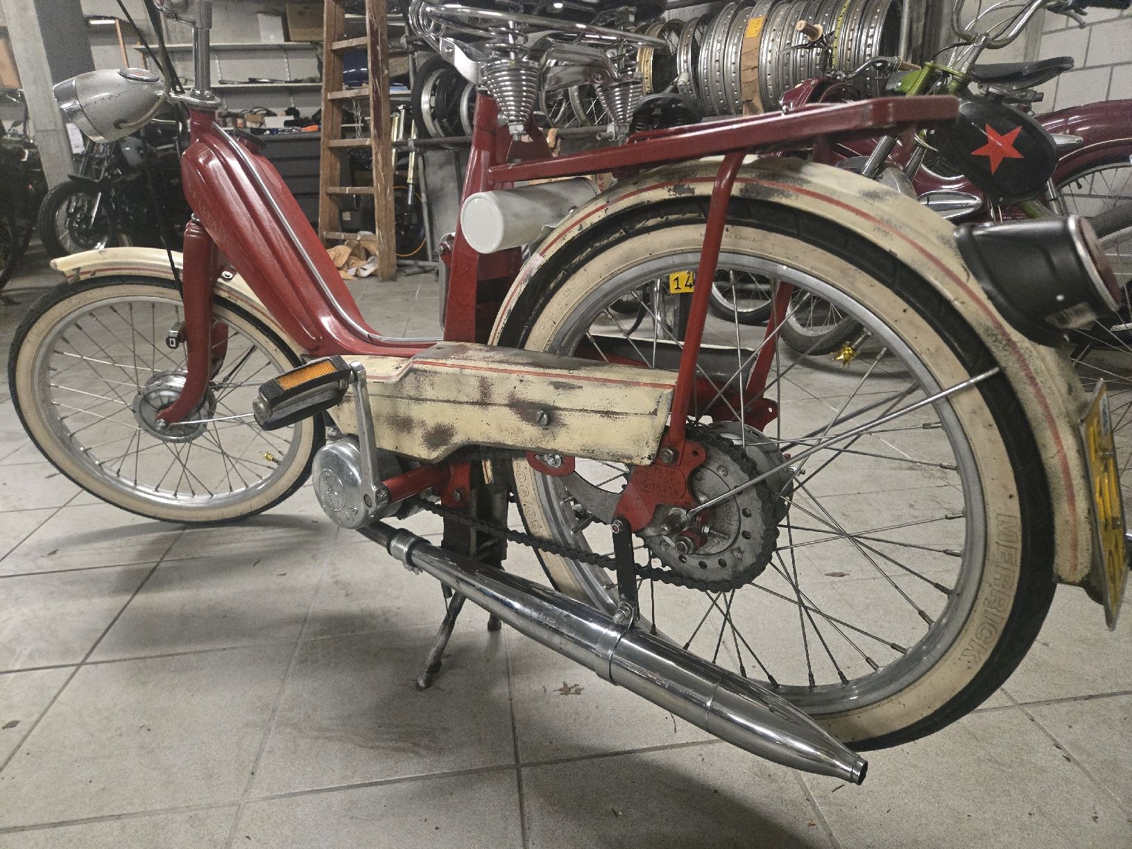Cyclomoteurs: Schöner Caffe Racer Sachs Kristall 501/A – D'occasion à Trimbach par B.M.Solex.Bude 4