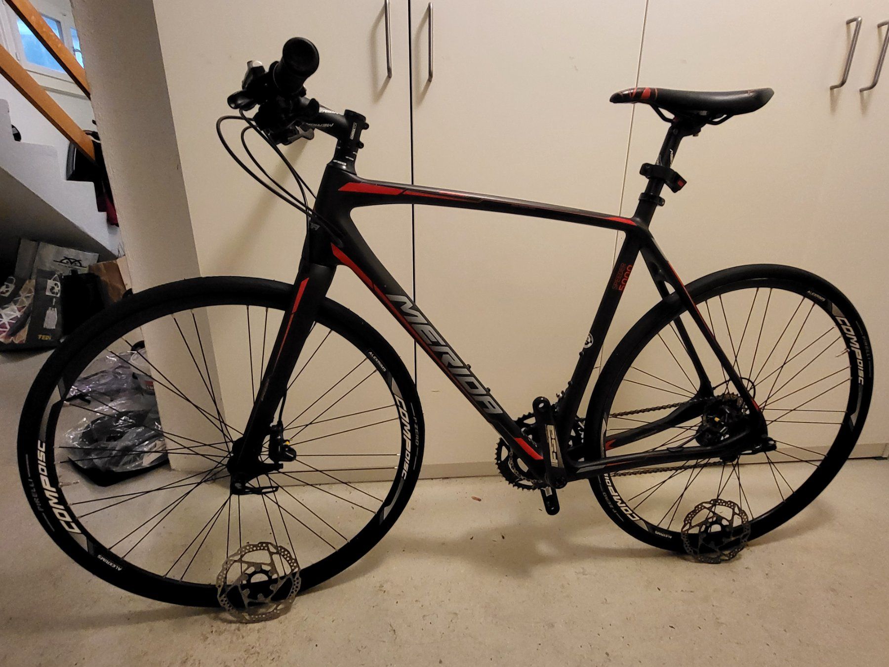 Merida Velos: Merida Speeder 5000 (Carbonrahmen 56cm, defekt!) – Gebraucht aus Männedorf von John_M