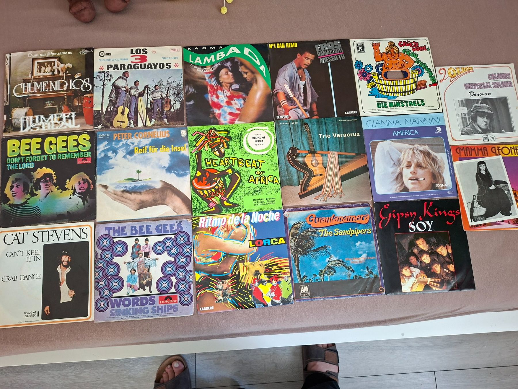 Dischi in vinile: Konvolut Schallplatten Singles verschiedene Interpreten – Usato da Ehrendingen venduto da CHMEX 6