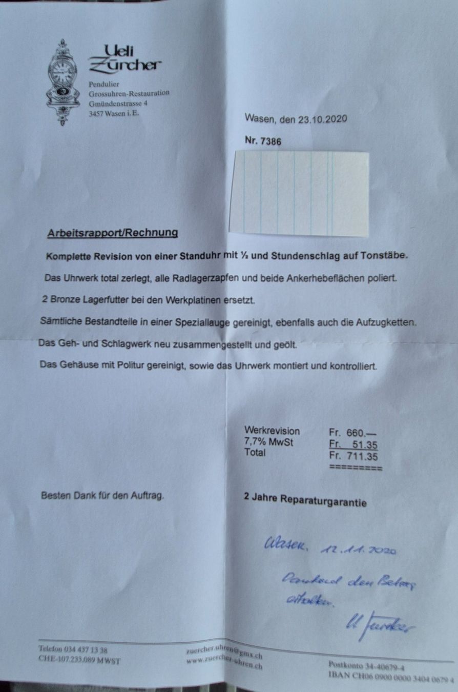 Stand- & Wanduhren: Antike Standuhr – Gebraucht aus Trubschachen von dage13 7