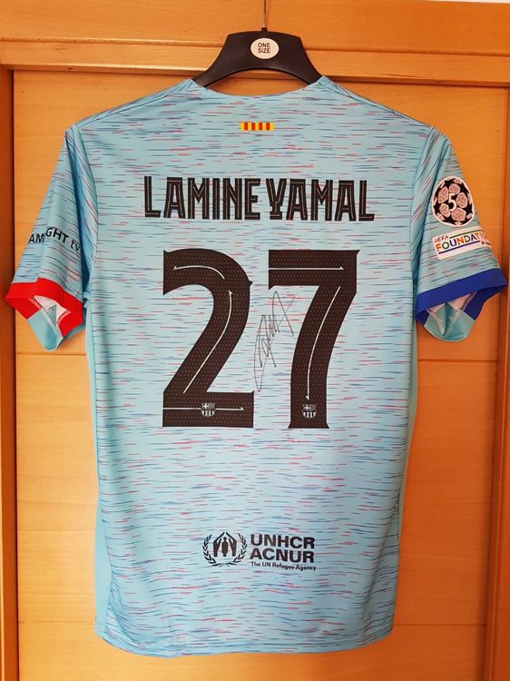 Lamine Yamal - FC Barcelona Away Trikot - Signiert | Kaufen auf Ricardo