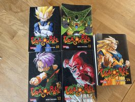 Dragon Ball Massiv Manga Band 10 bis 14 okayer Zustand