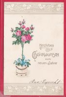 PRÄGEKARTE, HERZLICHEN GLÜCKWUNSCH ZUM NEUEN JAHRE, 30.12.07