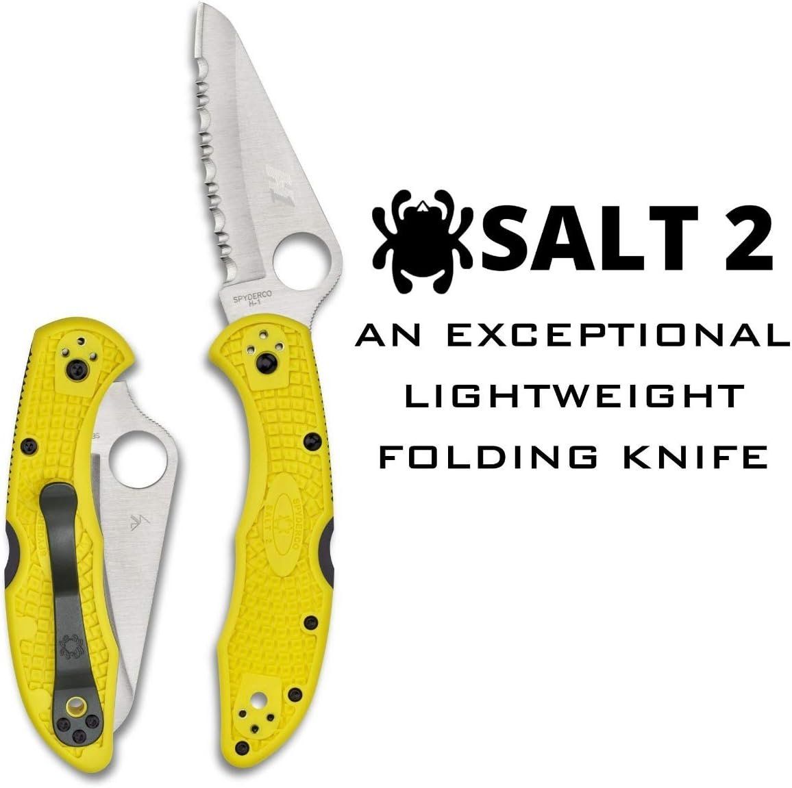 Spyderco Zubehör: Spyderco Salt 2 Yellow – Neu und originalverpackt aus Balsthal von allmedba 3