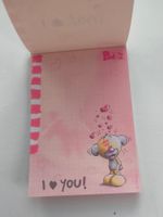 Diddl Blatt A6 Nr. Pimboli Nr. 2 - "I love you"
