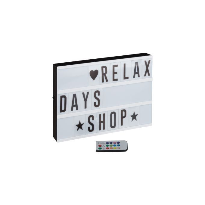 Lampade: Lightbox mit Farbwechsel 	•	Farbig leuchtende LEDs – Nuovo e nell'imballaggio originale da Bülach venduto da StoreInShop.com 9