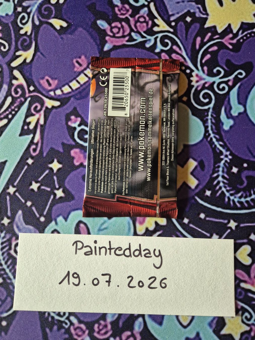 Pokémon Sammelbilder & Trading cards: Ultimative Sieger Boosterpack (DE) – Neu und originalverpackt aus Fulenbach von Paintedday 1